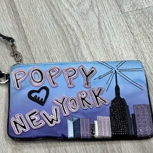 Authentic Coach Large Wristlet/Clutch